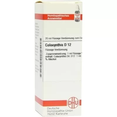 COLOCYNTHIS D 12 Dilution, 20 ml