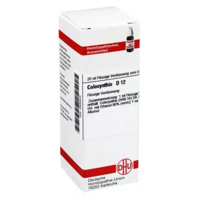 DHU Colocynthis D 12 Dilution, 20 ml