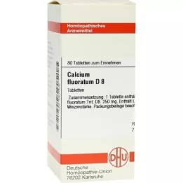 CALCIUM FLUORATUM D 8 comprimés, 80 pc