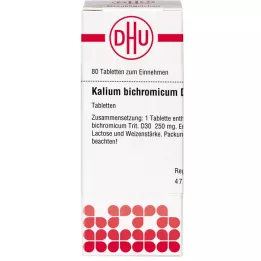 KALIUM BICHROMICUM D 30 comprimés, 80 pc