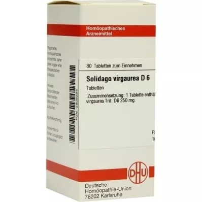 SOLIDAGO VIRGAUREA D 6 comprimés, 80 pc