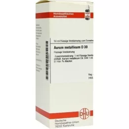 AURUM METALLICUM D 30 Dilution, 50 ml