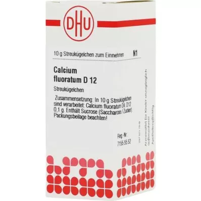 CALCIUM FLUORATUM Globules D 12, 10 g