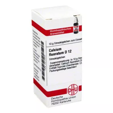 DHU Calcium fluoratum D 12 globules, 10 g