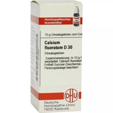 CALCIUM FLUORATUM D 30 globules, 10 g