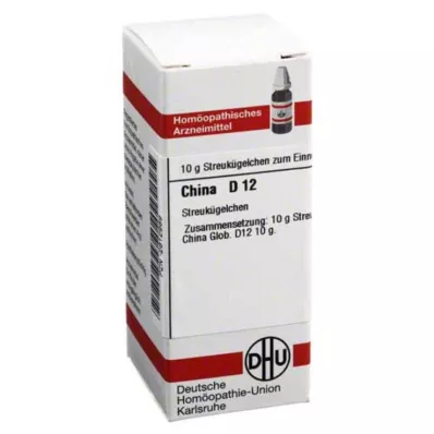 DHU Chine D 12 globules, 10 g