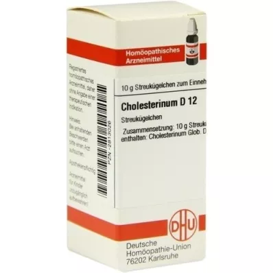 CHOLESTERINUM Globules D 12, 10 g