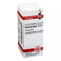 CHOLESTERINUM Globules D 12, 10 g