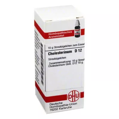 DHU Cholestérinum D 12 globules, 10 g