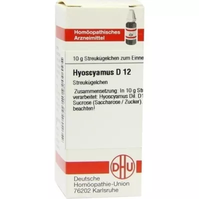HYOSCYAMUS Globules D 12, 10 g