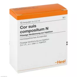 COR SUIS Ampoules de Compositum N, 10 pièces