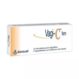 VAGI Comprimés vaginaux C Fem, 6 pces