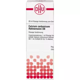 CALCIUM CARBONICUM Hahnemanni D 8 Dilution, 20 ml