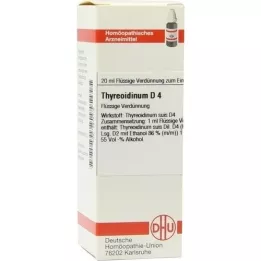 THYREOIDINUM D 4 Dilution, 20 ml