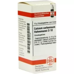 CALCIUM CARBONICUM Globules Hahnemanni D 10, 10 g