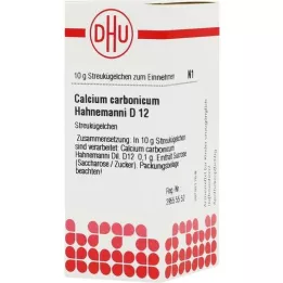 CALCIUM CARBONICUM Globules Hahnemanni D 12, 10 g