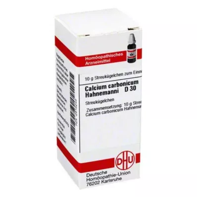 CALCIUM CARBONICUM Globules Hahnemanni D 30, 10 g