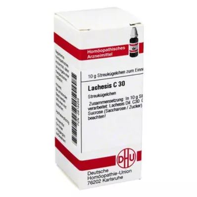 LACHESIS C 30 globules, 10 g