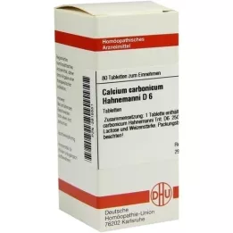 CALCIUM CARBONICUM Comprimés Hahnemanni D 6, 80 pces