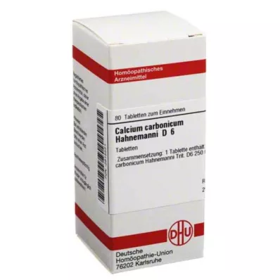 DHU Calcium carbonicum D 6 Table, 80 pc DHU Calcium carbonicum D 6 Table, 80 pc