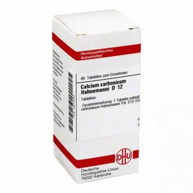 DHU Calcium carbonicum D 12 comprimés, 80 pc DHU Calcium carbonicum D 12 comprimés, 80 pc