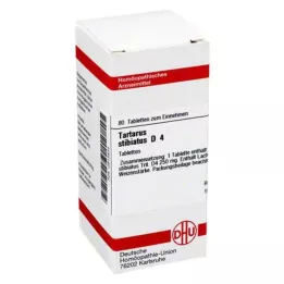 TARTARUS STIBIATUS D 4 comprimés, 80 pc