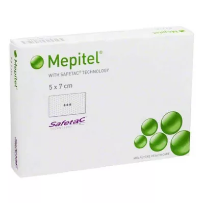 Bandage en maille de silicone Mepitel 5x7cm stérile, 5 pc