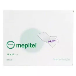 MEPITEL Pansement filet silicone 12x15 cm stérile, 5 pces