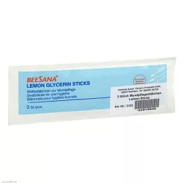 MUNDPFLEGESTÄBCHEN Bâtonnets au citron, 3 pcs