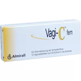 VAGI Comprimés vaginaux C Fem, 12 pces