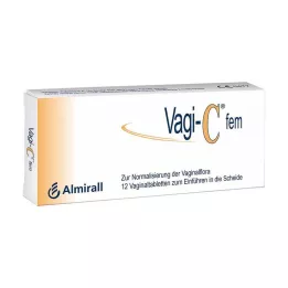 VAGI Comprimés vaginaux C Fem, 12 pces