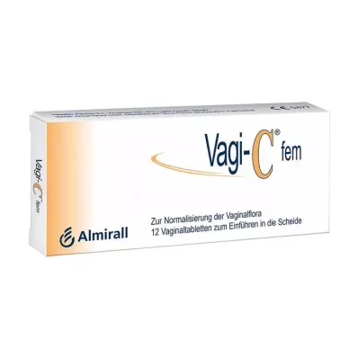 VAGI Comprimés vaginaux C Fem, 12 pces VAGI Comprimés vaginaux C Fem, 12 pces