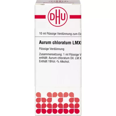 AURUM CHLORATUM LM XII Dilution, 10 ml