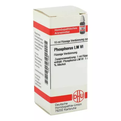 PHOSPHORUS LM VI Dilution, 10 ml PHOSPHORUS LM VI Dilution, 10 ml