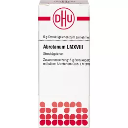 ABROTANUM LM XVIII Globules, 5 g