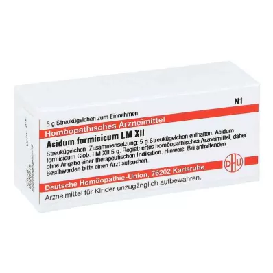 ACIDUM FORMICICUM LM XII Globules, 5 g