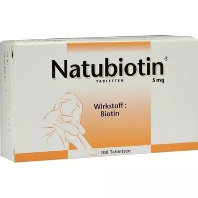 NATUBIOTIN Comprimés, 100 pcs