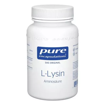 PURE ENCAPSULATIONS Gélules de L-lysine, 90 gélules