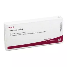 PANCREAS GL D 6 ampoules, 10X1 ml