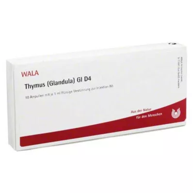 THYMUS GLANDULA GL D 4 ampoules, 10X1 ml THYMUS GLANDULA GL D 4 ampoules, 10X1 ml