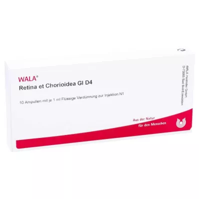 Rétine et chorioidea GL D 4 ampoules, 10X1 ml