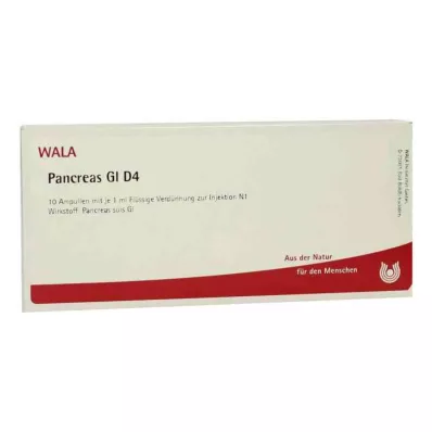 PANCREAS GL D 4 ampoules, 10X1 ml