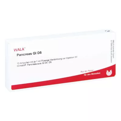 PANCREAS GL D 5 ampoules, 10X1 ml