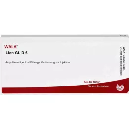 LIEN GL D 6 ampoules, 10X1 ml