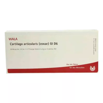 CARTILAGO articularis coxae GL D 6 ampoules, 10X1 ml
