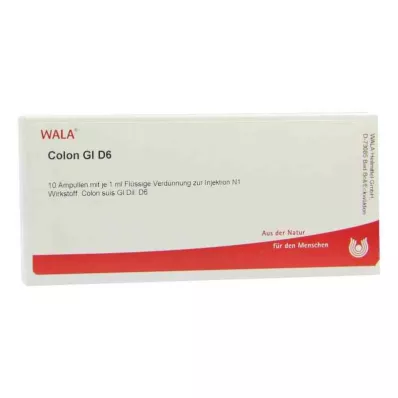Ampoules Côlon Gl D6 (10x1 ml) Ampoules Côlon Gl D6 (10x1 ml)