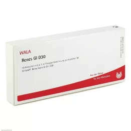 RENES GL D 30 ampoules, 10X1 ml