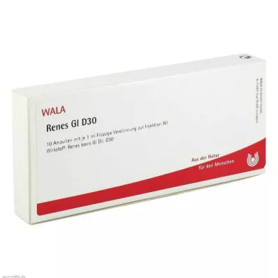 Renes GL D 30 ampoules, 10X1 ml