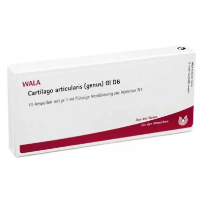 CARTILAGO articularis genus GL D 6 ampoules, 10X1 ml CARTILAGO articularis genus GL D 6 ampoules, 10X1 ml