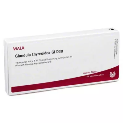 Glandula Thyreoidea GL D 30 ampoules, 10X1 ml